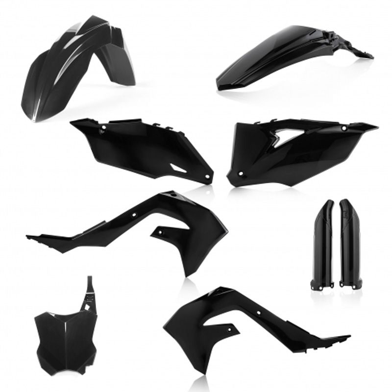 Kit plastiques Acerbis NOIR