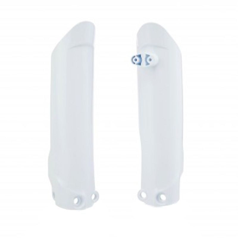 Protections de fourche Acerbis blanc 2