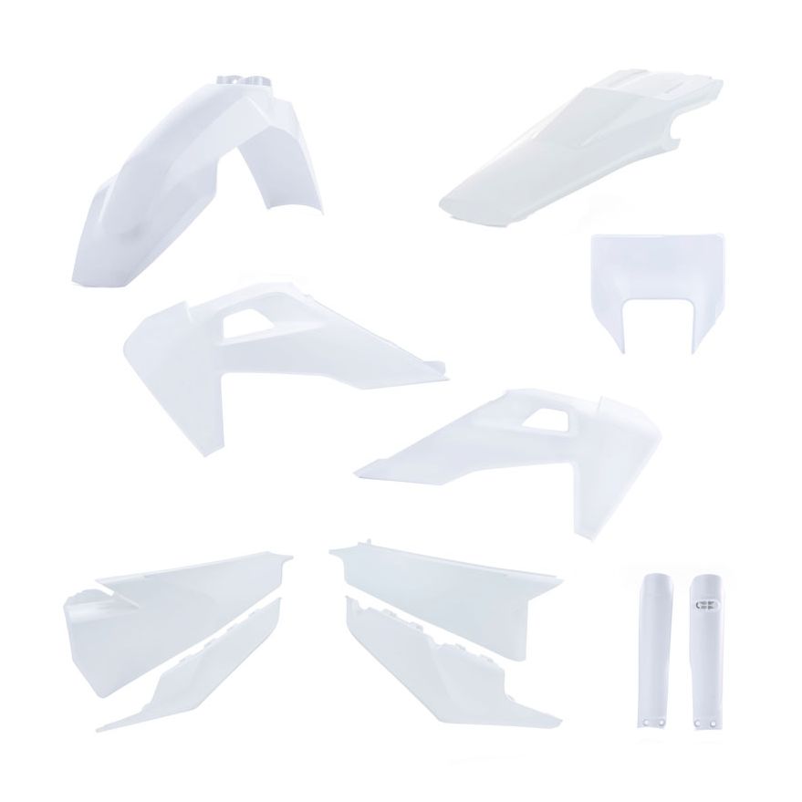 Kit plastiques Acerbis FULL KIT BLANC