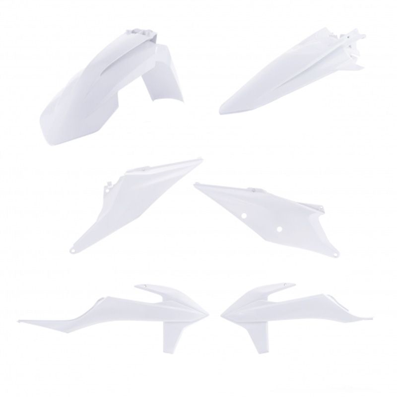 Kit plastiques Acerbis couleur blanc 2