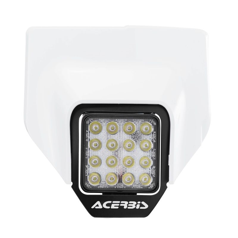 Plaque phare Acerbis BLANC
