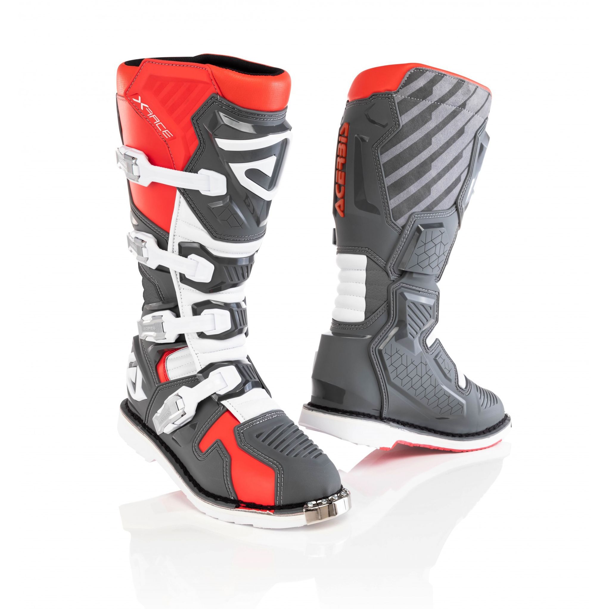 Image of Bottes cross Acerbis X-RACE RED/GREY 2023