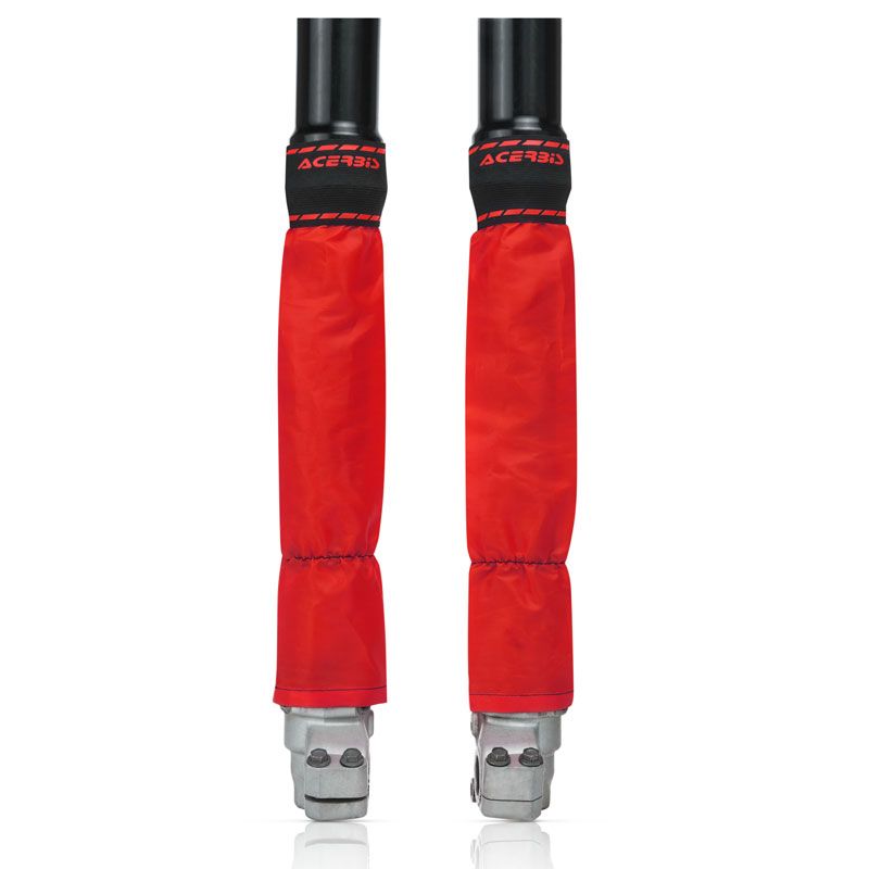 ACERBIS Protections de fourche Acerbis Z-MUD — rouge