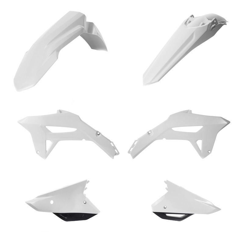 Image of Kit plastiques Acerbis couleur blanc/noir