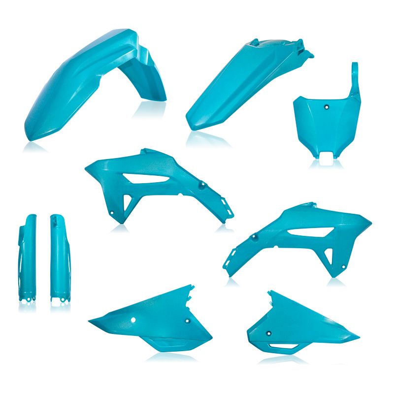 Image of Kit plastiques Acerbis Full couleur vert 3