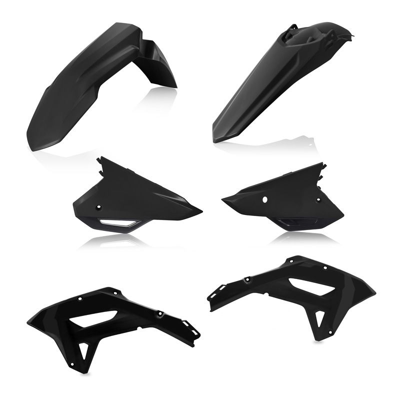 Kit plastiques Acerbis couleur noir