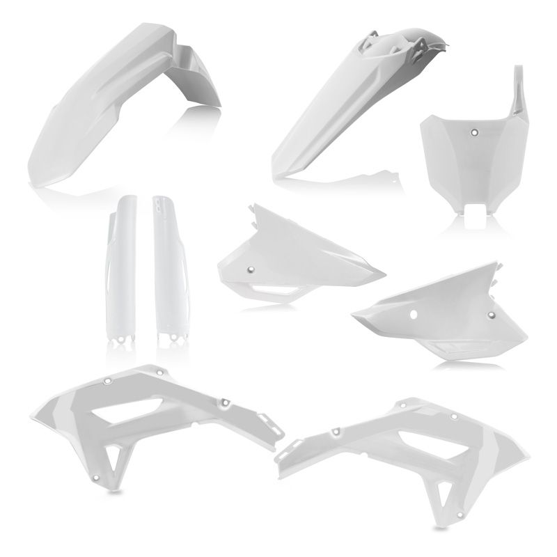 Kit plastiques Acerbis Full couleur blanc