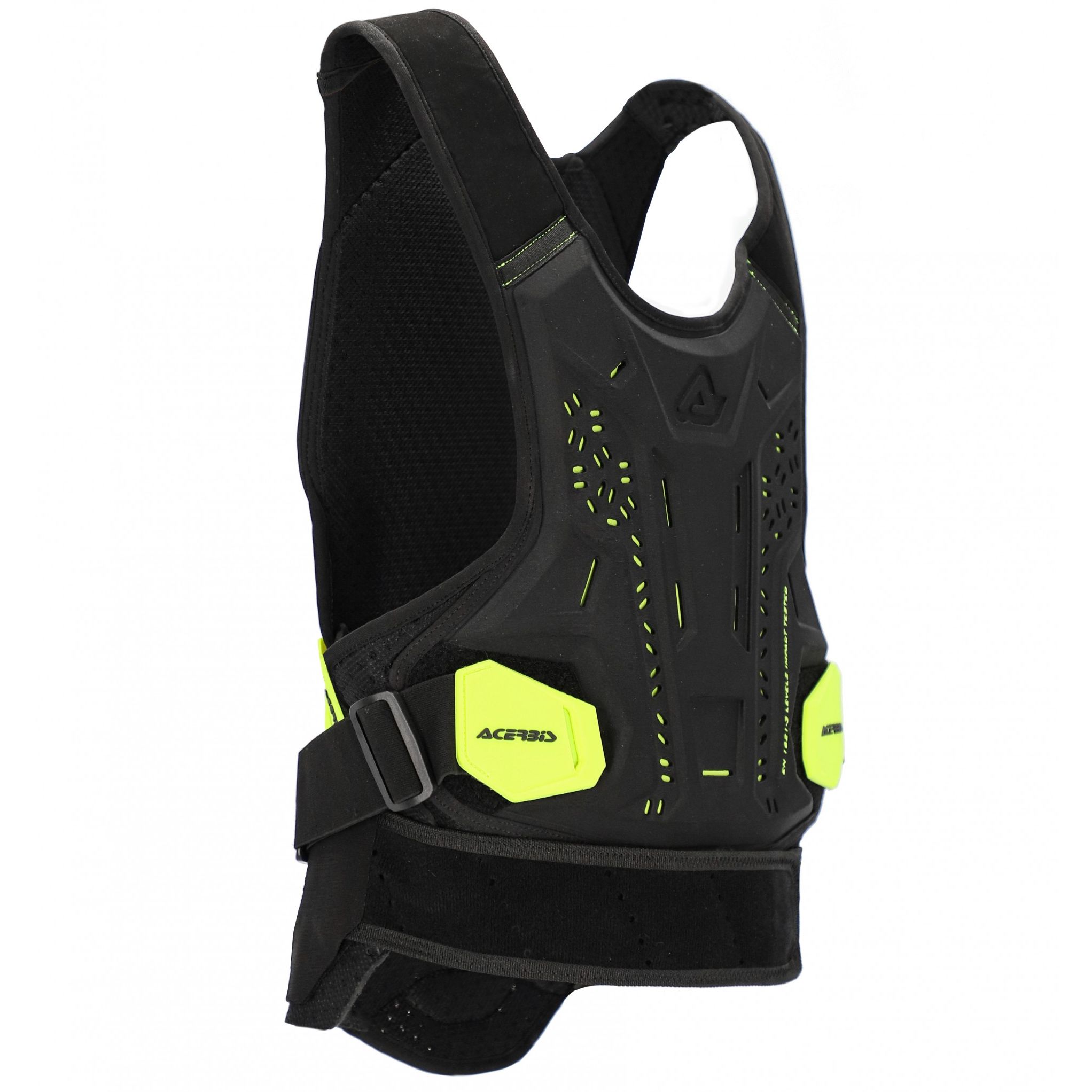Image of Pare pierre Acerbis DNA BODY ARMOUR BLACK YELLOW 2022