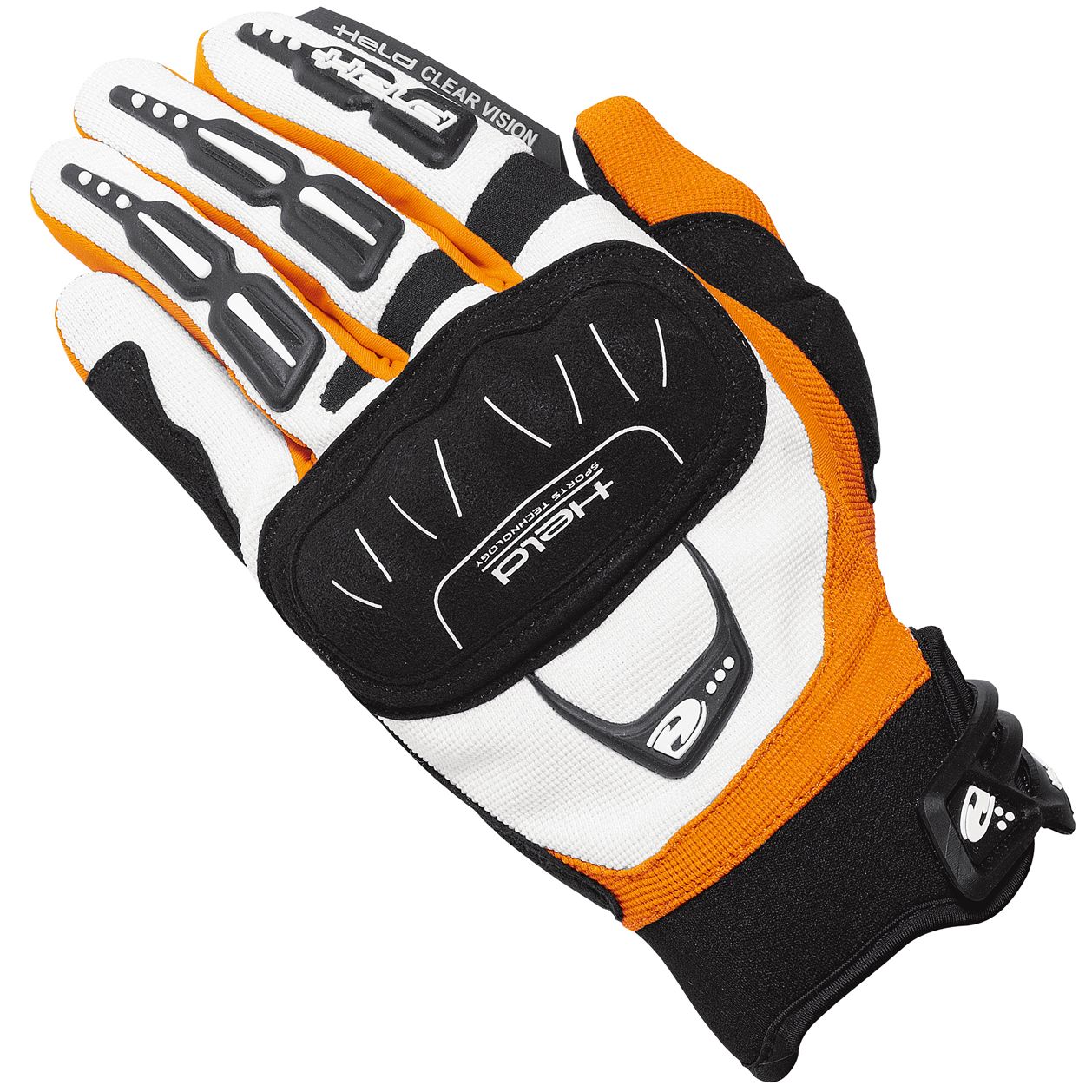 HELD Gants Held BACKFLIP — orange et blanc
