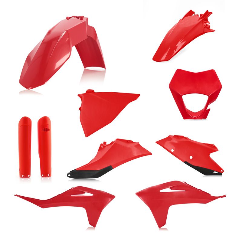 Kit plastiques Acerbis FULL KIT ROUGE