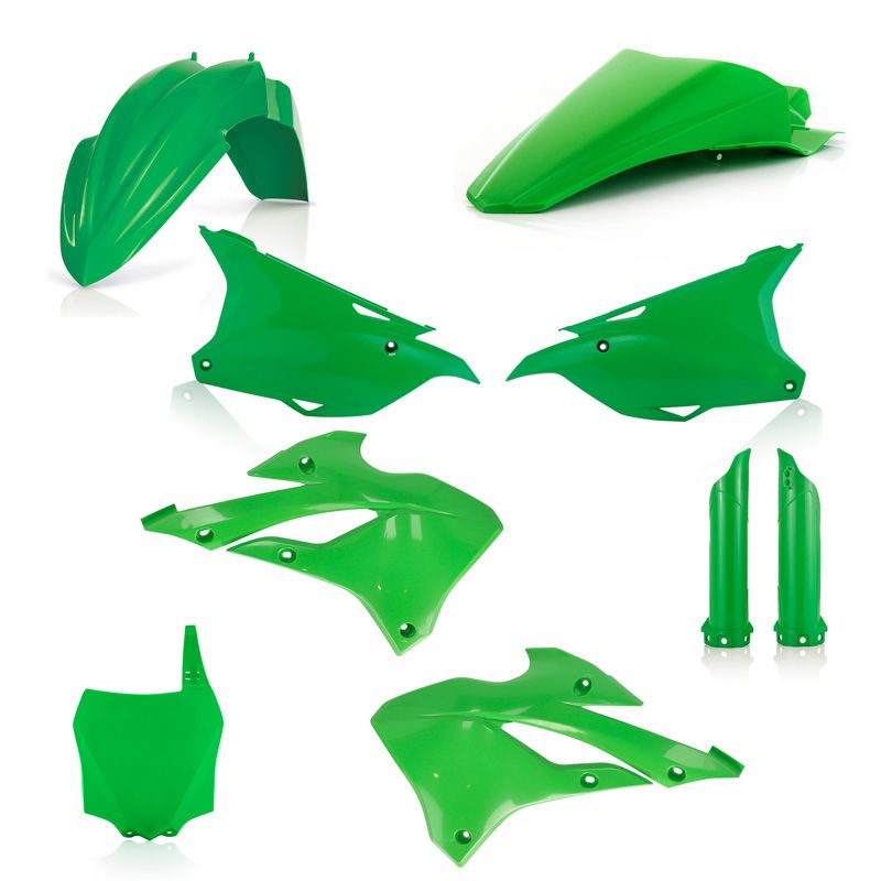 Image of Kit plastiques Acerbis Full couleur vert