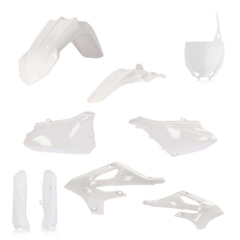Kit plastiques Acerbis Full couleur blanc