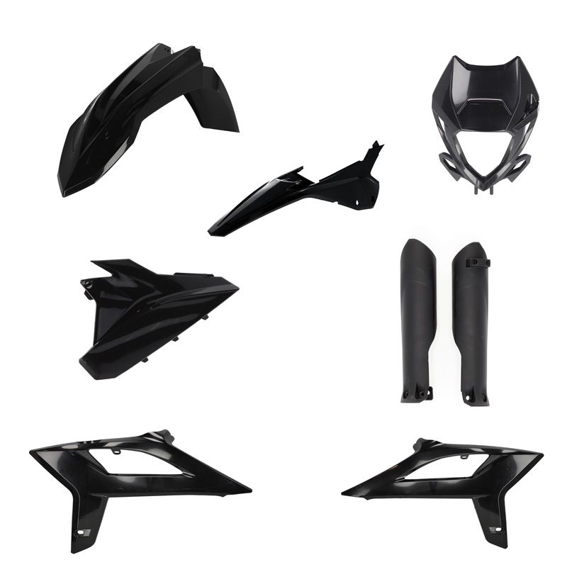 Kit plastiques Acerbis FULL KIT NOIR