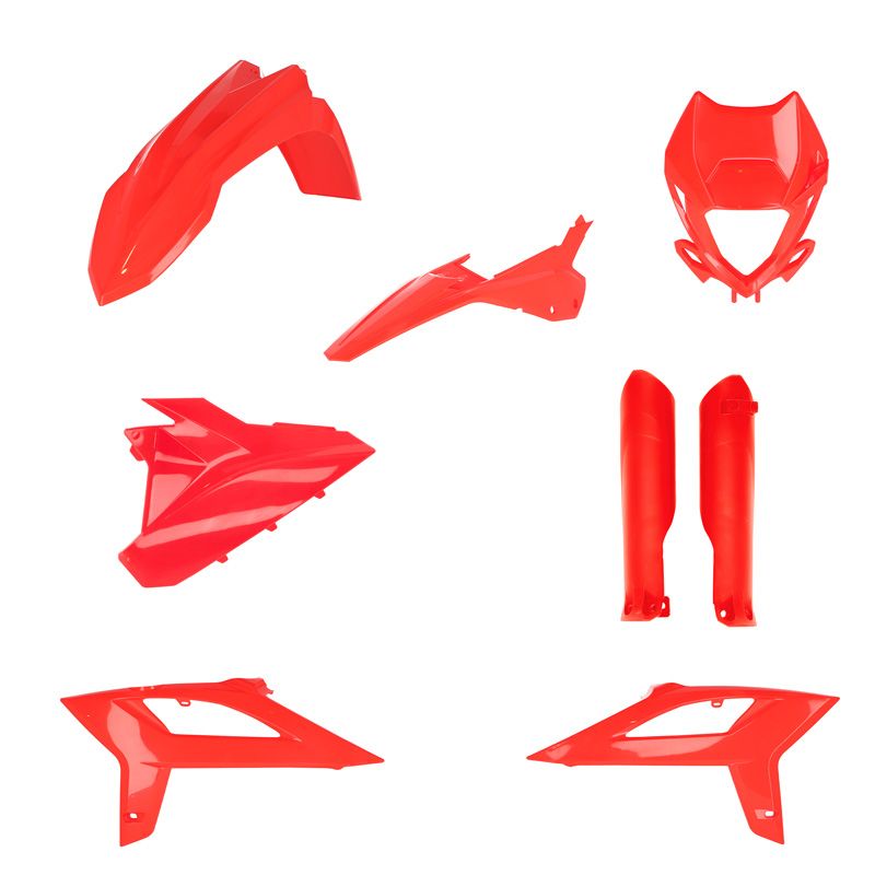 Kit plastiques Acerbis FULL KIT ROUGE