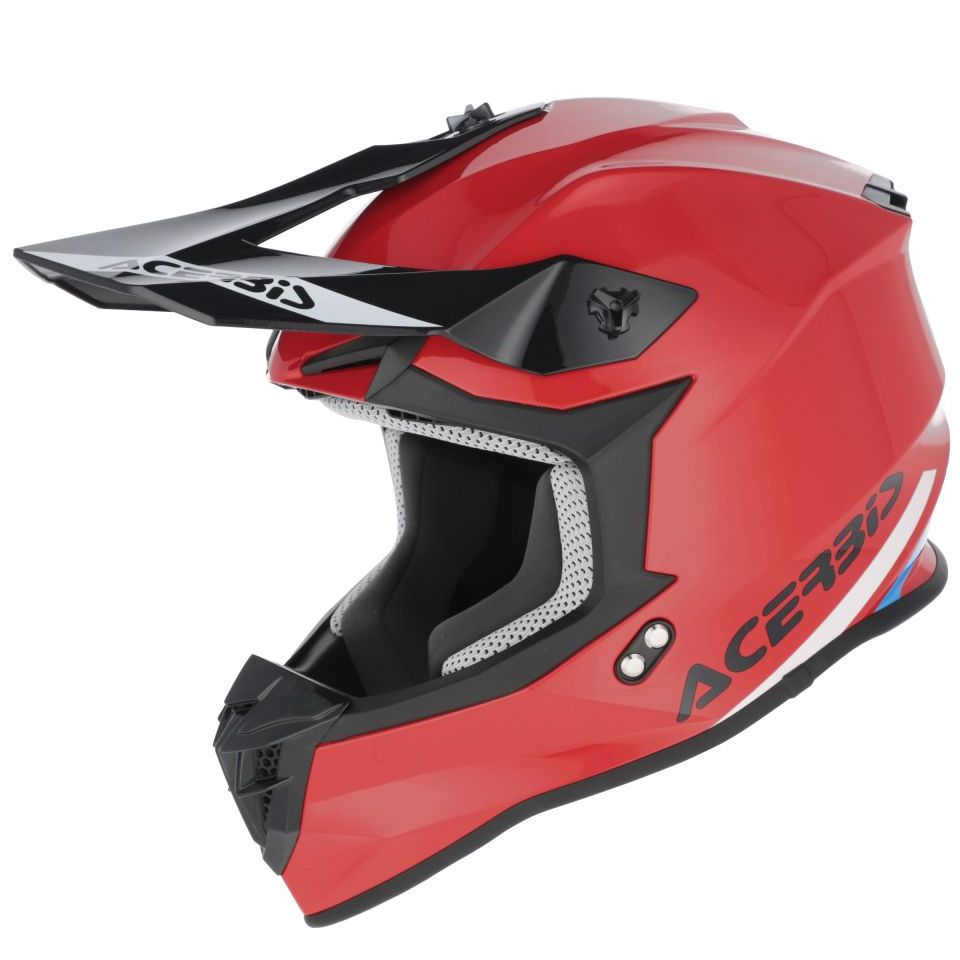 ACERBIS Casque cross Acerbis LINEAR 22.06 2027 — noir et rouge