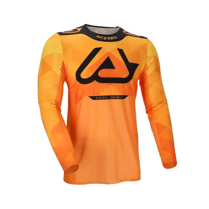 ACERBIS Maillot cross Acerbis X-FLEX 2.0 2026 — noir et orange