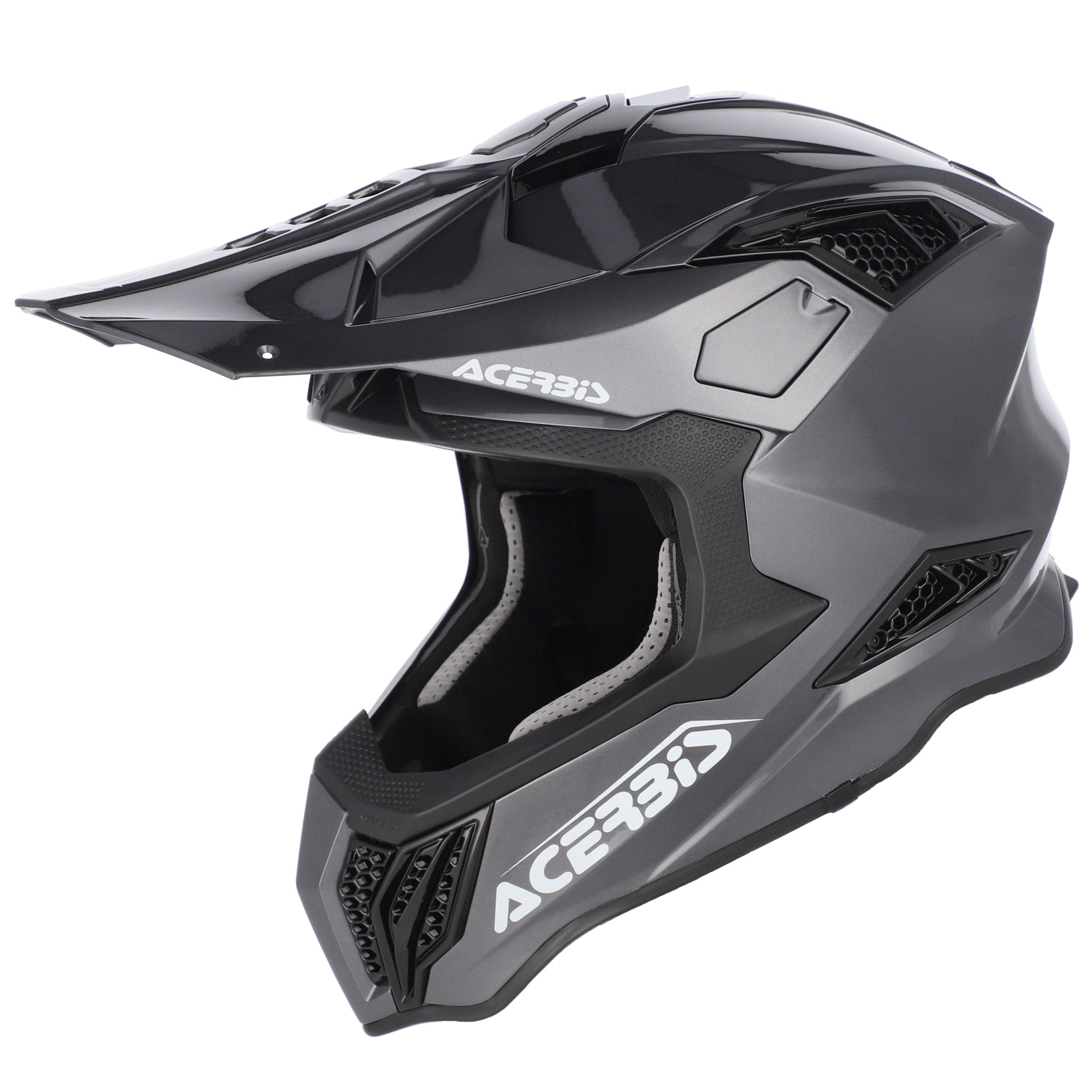 ACERBIS Casque cross Acerbis AIRSTRIKE-X 2027 — gris et argent