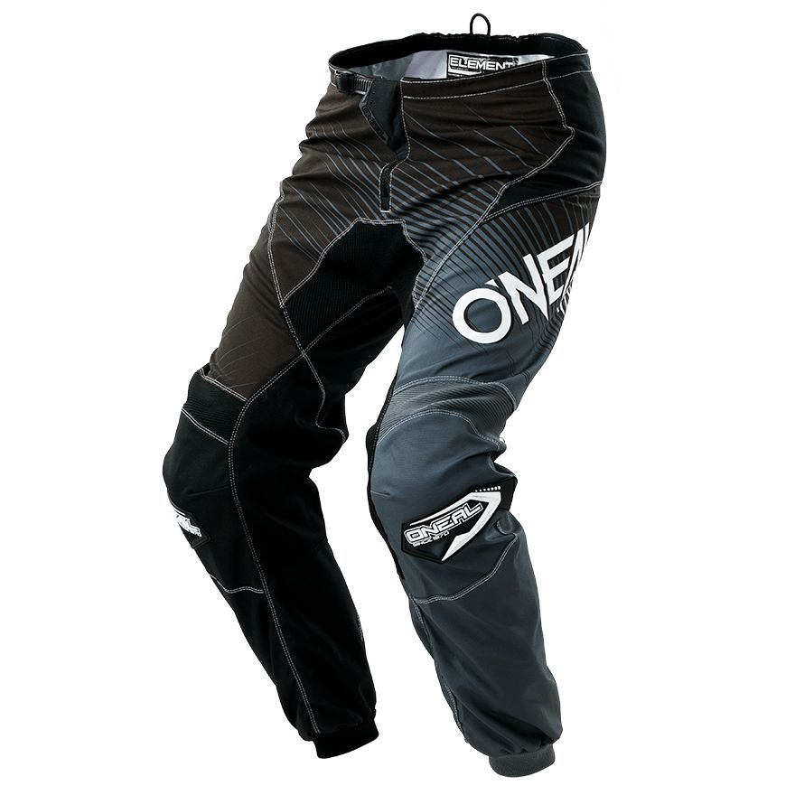 Pantalon Cross O'neal Element Racewear - Noir Gris -
