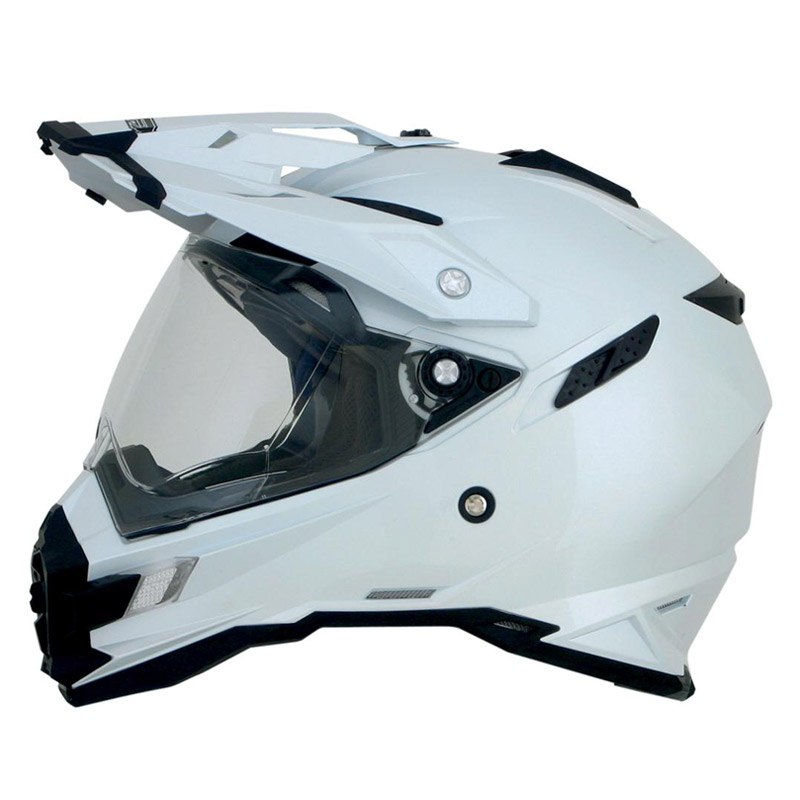 Image of Casque AFX FX41DS SOLID PEARL WHITE