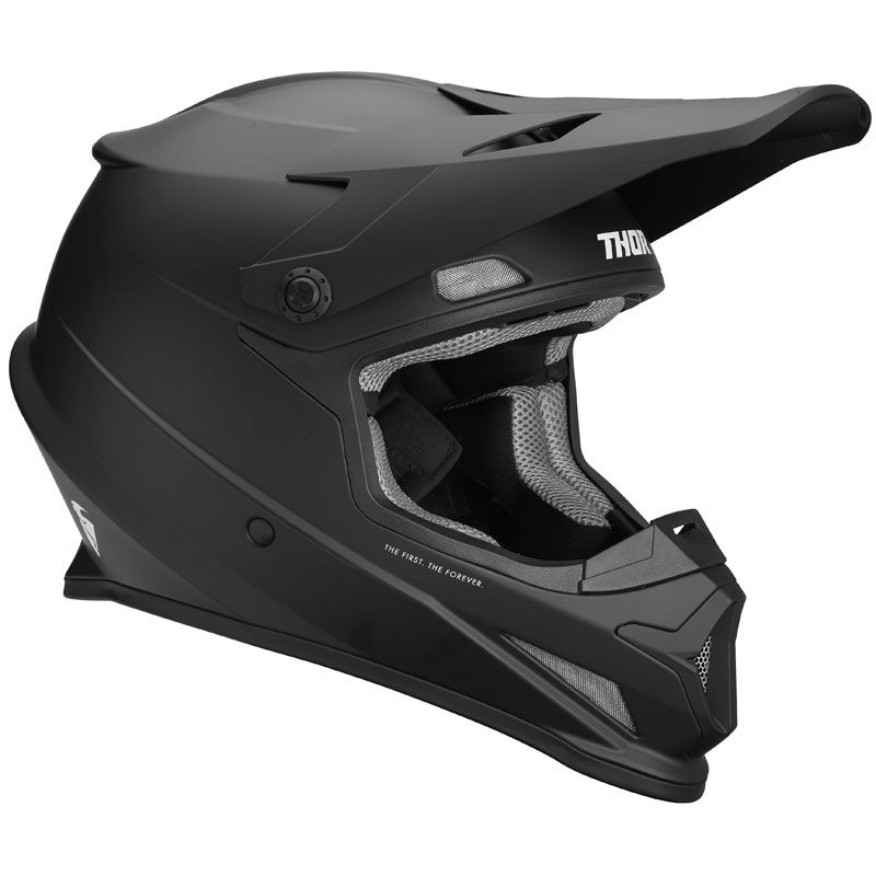 Image of Casque cross Thor SECTOR BLACK 2023
