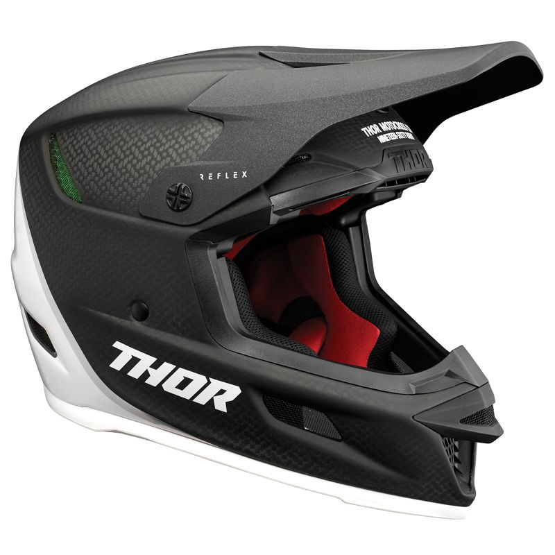 Image of Casque cross Thor REFLEX - CARBON POLAR MIPS - CARBON WHITE 2023