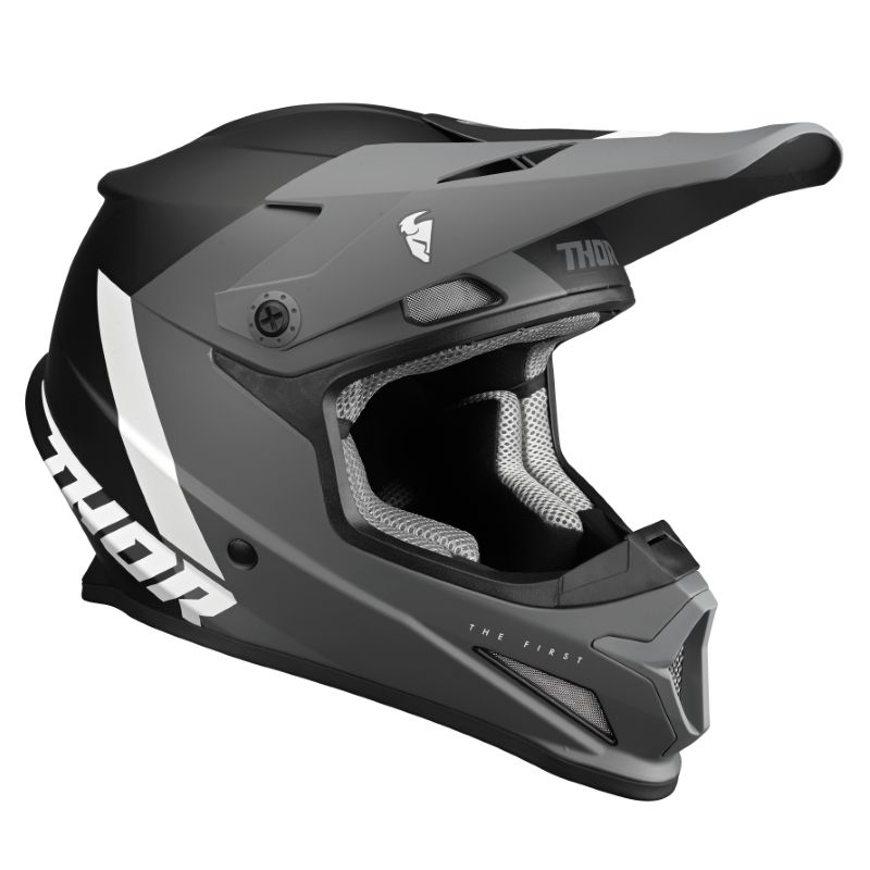 Image of Casque cross Thor SECTOR - CHEV - GRAY BLACK 2023