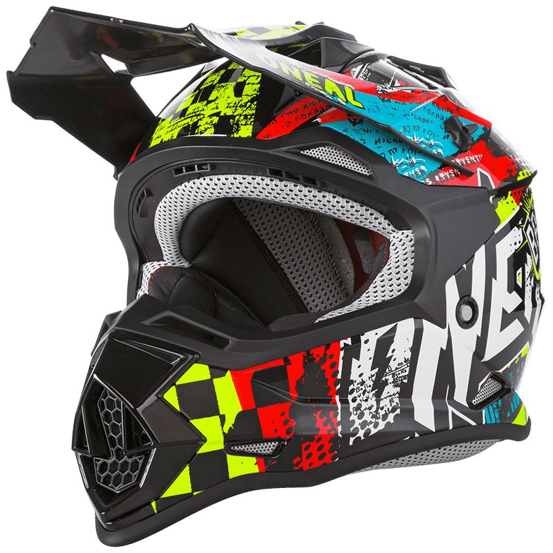 Image of Casque cross O'Neal 2 SERIES - YOUTH WILD - MULTI GLOSSY