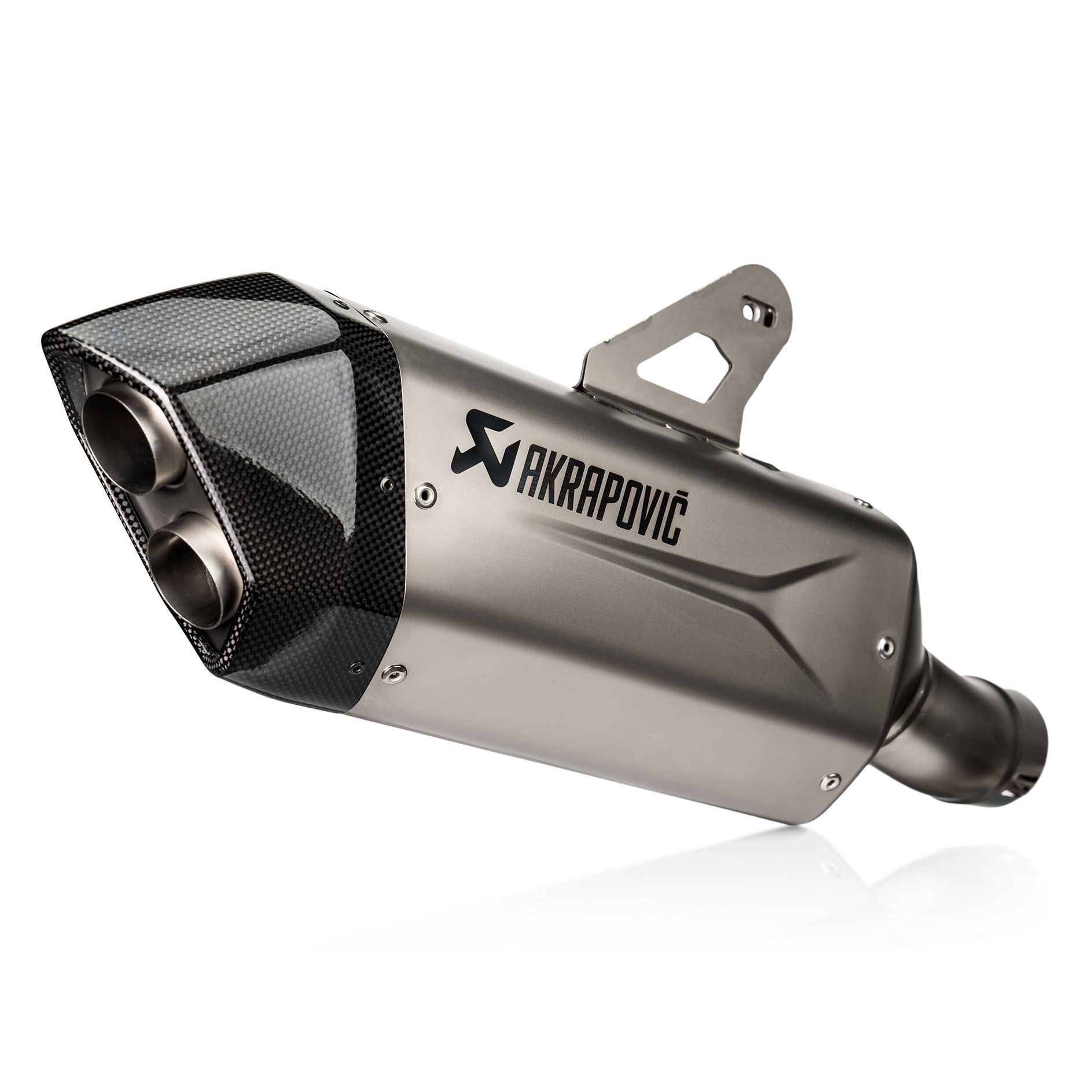 Silencieux Akrapovic Titane embout carbone