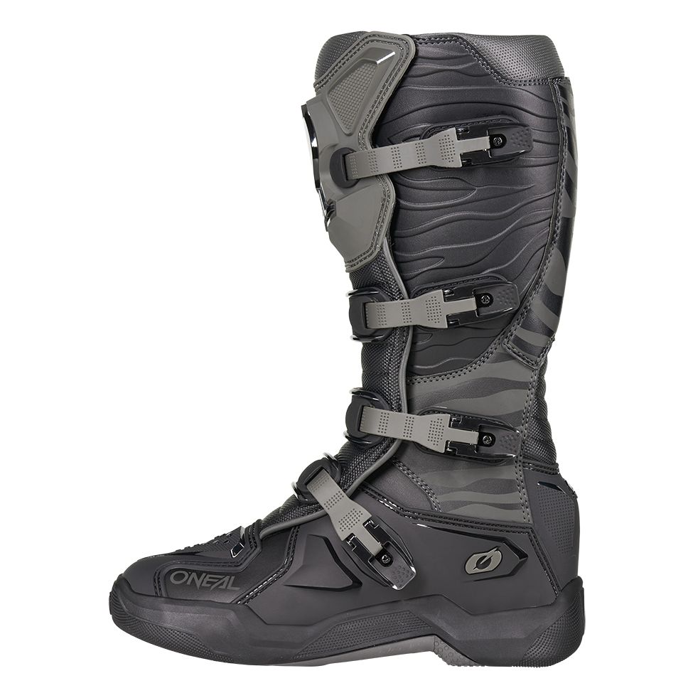 ONEAL Bottes cross O'Neal 3SRS - ZEBRA 2027 — noir et gris