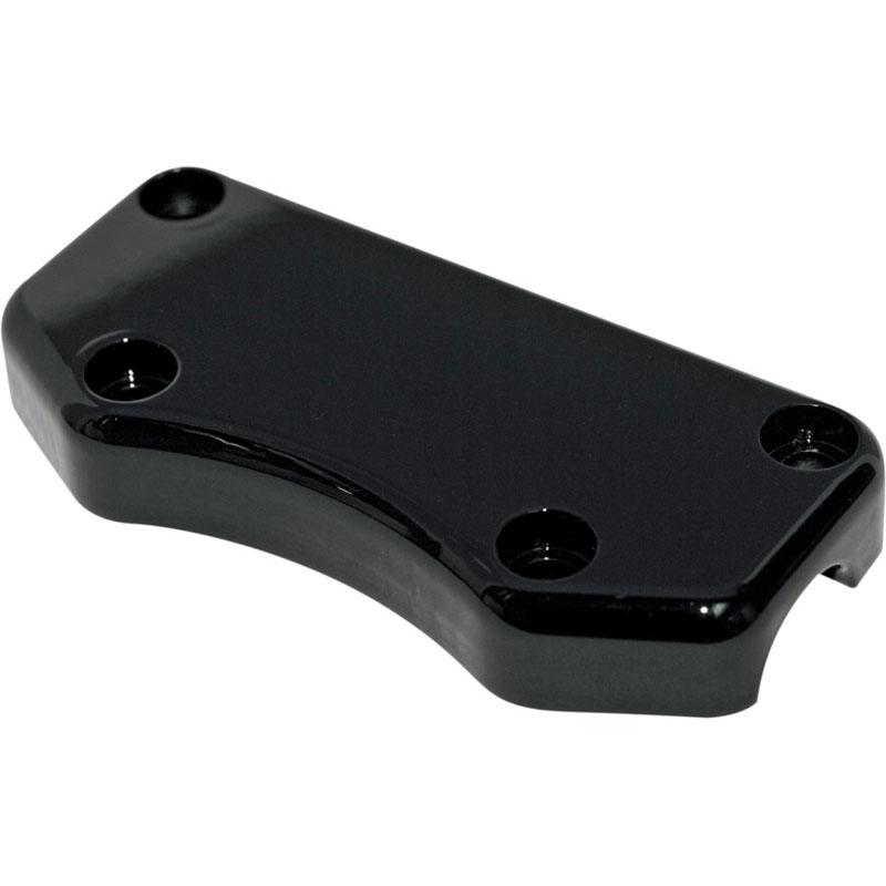 Couvercle Drag Specialties Smooth pour pontets de guidon Harley davidson