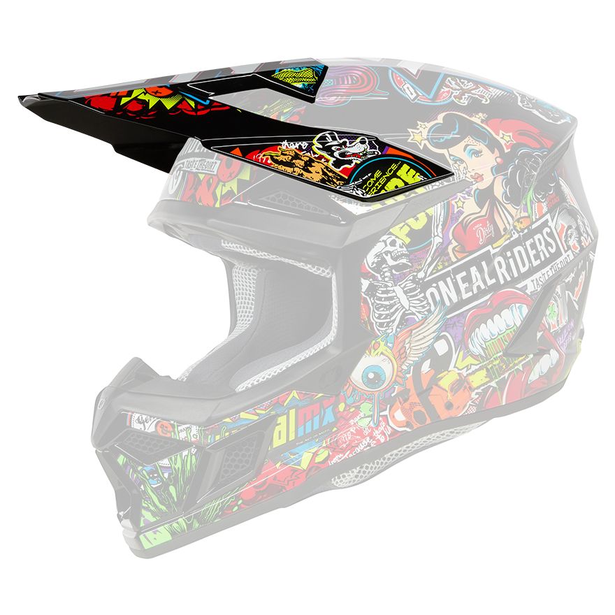 Visière TT O'Neal 3SRS ENFANT CRANK