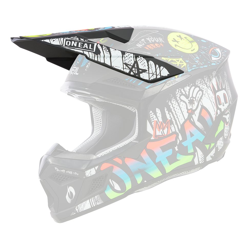 Visière TT O'Neal 3SRS ENFANT RANCID