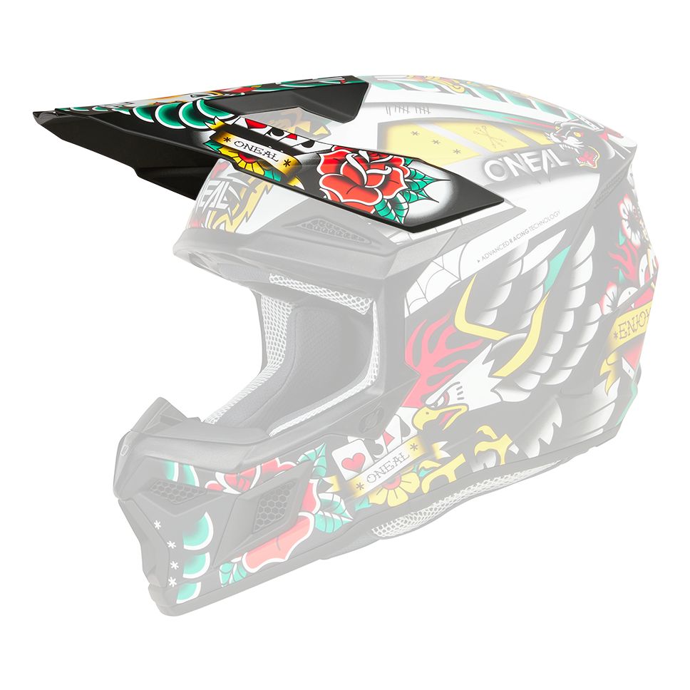 Visière TT O'Neal 3SRS ENFANT INKED