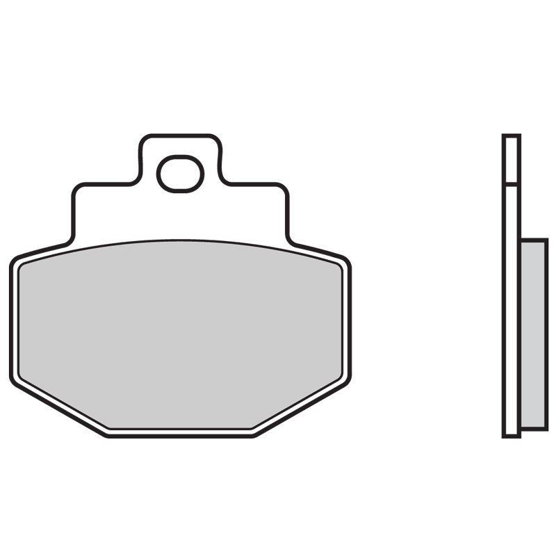 Plaquettes de freins Brembo Sinter Métal Fritté arrière