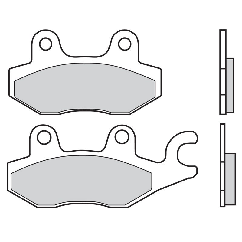 Plaquettes de freins Brembo Sinter Métal Fritté avant
