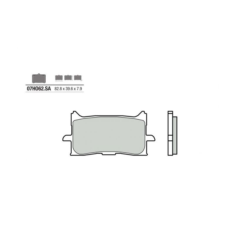 Plaquettes de freins Brembo Sinter Métal Fritté avant