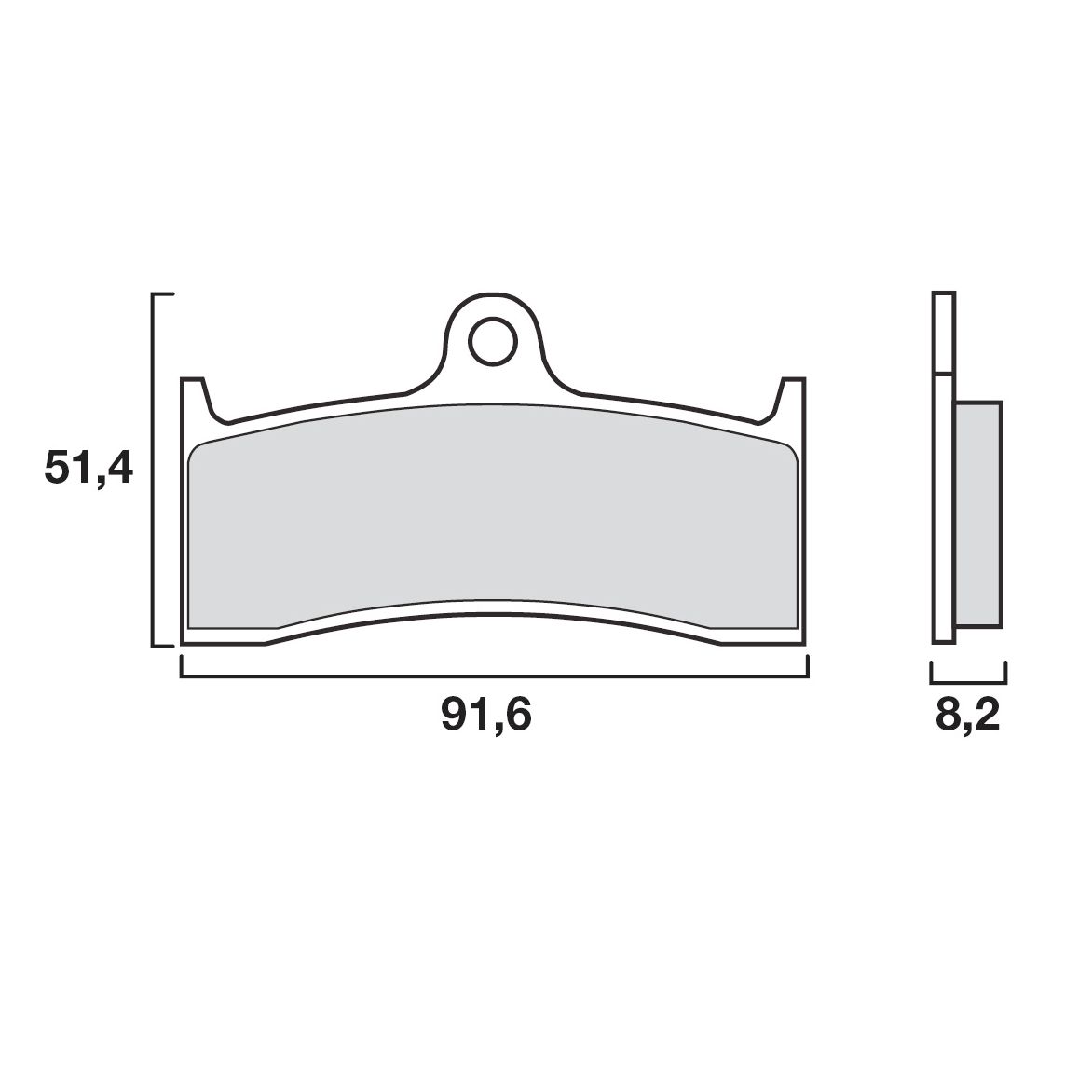 Plaquettes de freins Brembo Sinter Métal Fritté sport avant