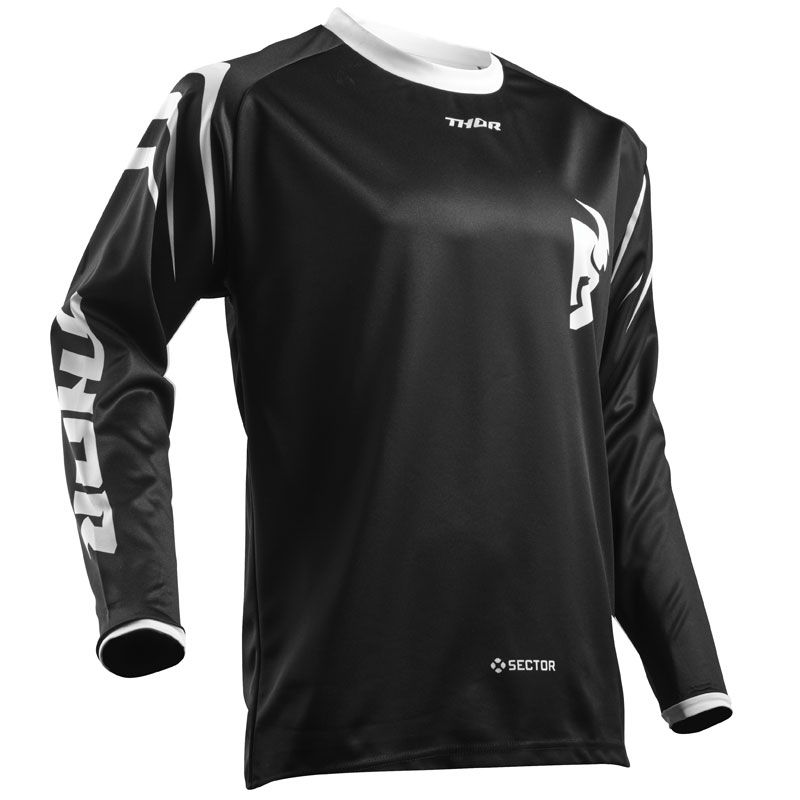 Maillot Cross Thor Youth Sector Zones - Noir -