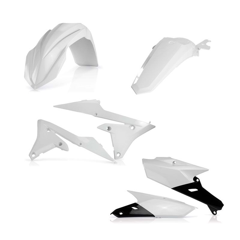 Kit plastiques Acerbis COULEUR BLANC