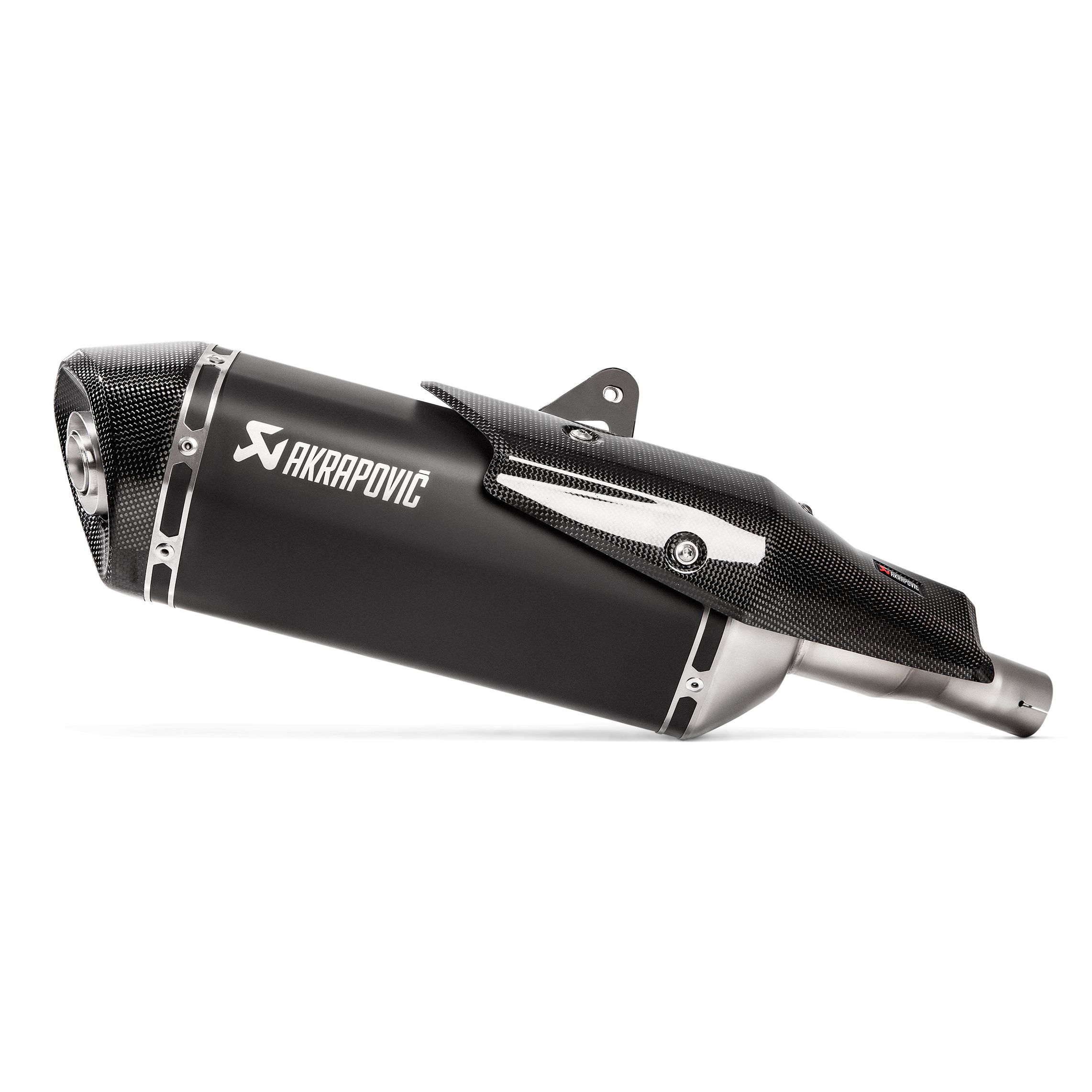 Silencieux Akrapovic Titane noir embout Carbone