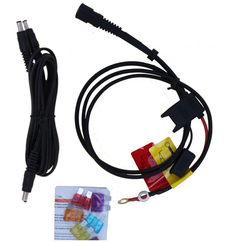 Câble pour vêtement chauffant Gerbing DE CONNEXION BATTERIE MOTO