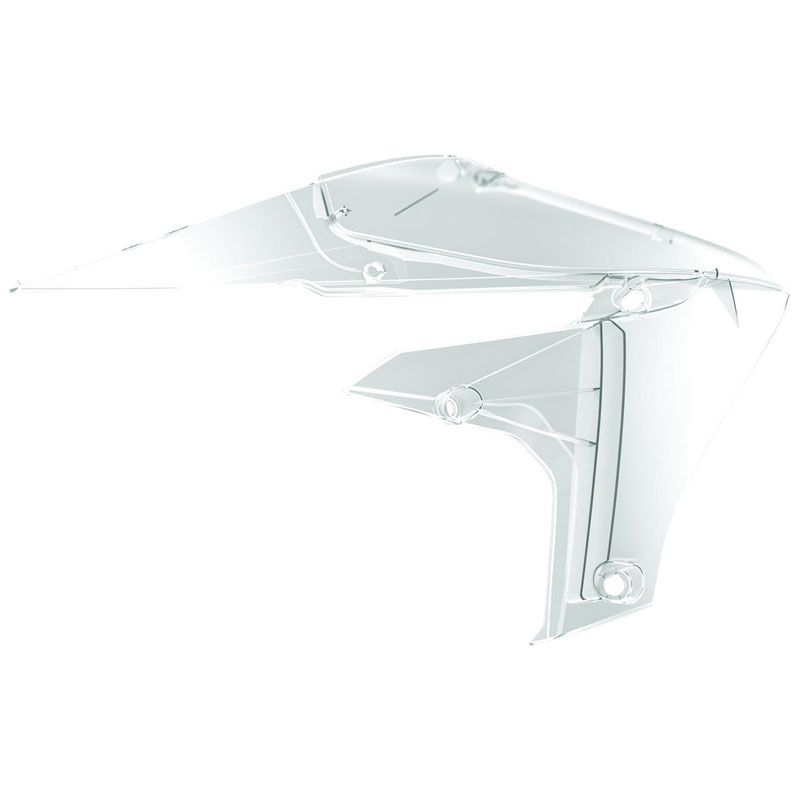 Ouie de radiateur Polisport COULEUR TRANSPARENT