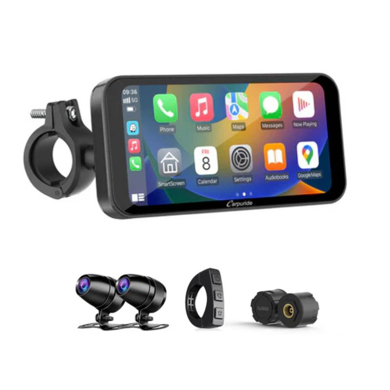 Ecran connecté Carpuride W603D+TPMS - Carplay®/Android Auto? - 6 pouces