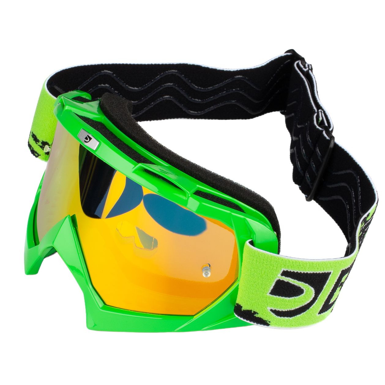 Masque cross DXR VISION GREEN IRIDIUM 2026