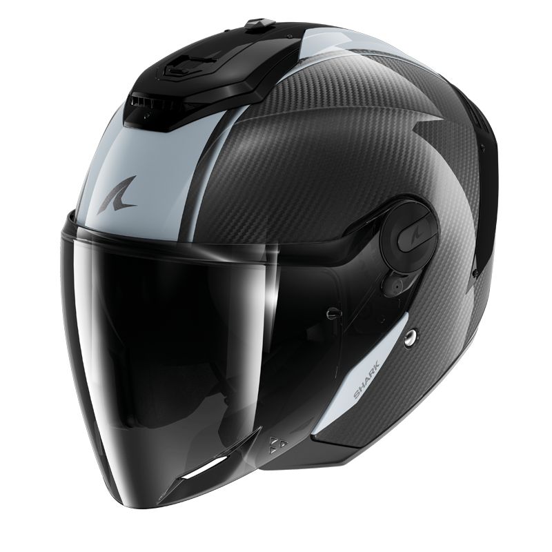 Casque jet Shark RS JET CARBON SKIN