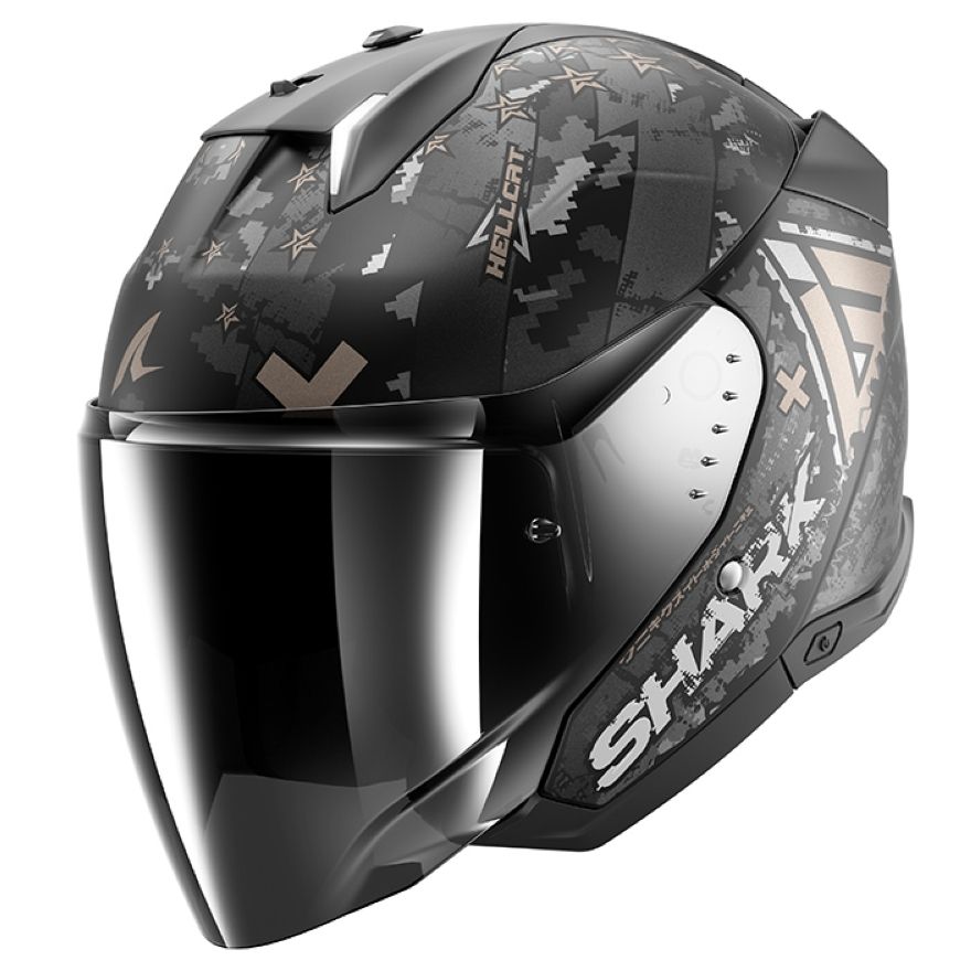 Casque jet Shark SKWAL i3 JET HELLCAT