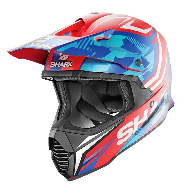 Casque cross Shark VARIAL - REPLICA TIXIER MAT - RWB 2021