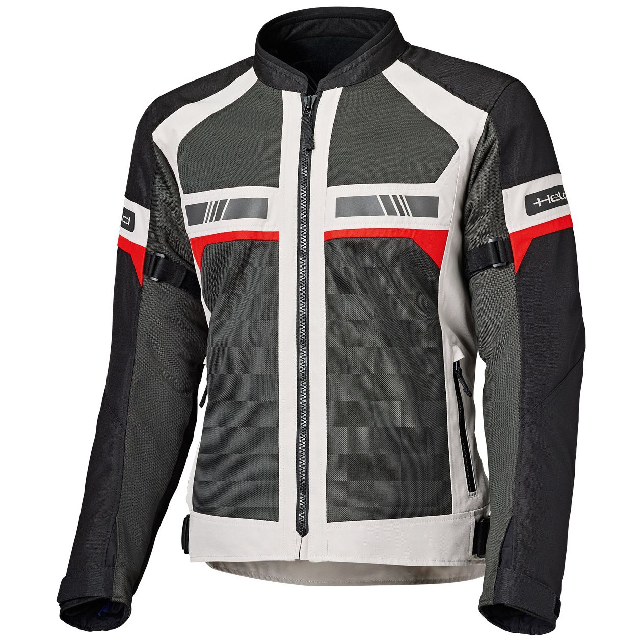 HELD Blouson Moto Held TROPIC 4 FEMME — gris et rouge
