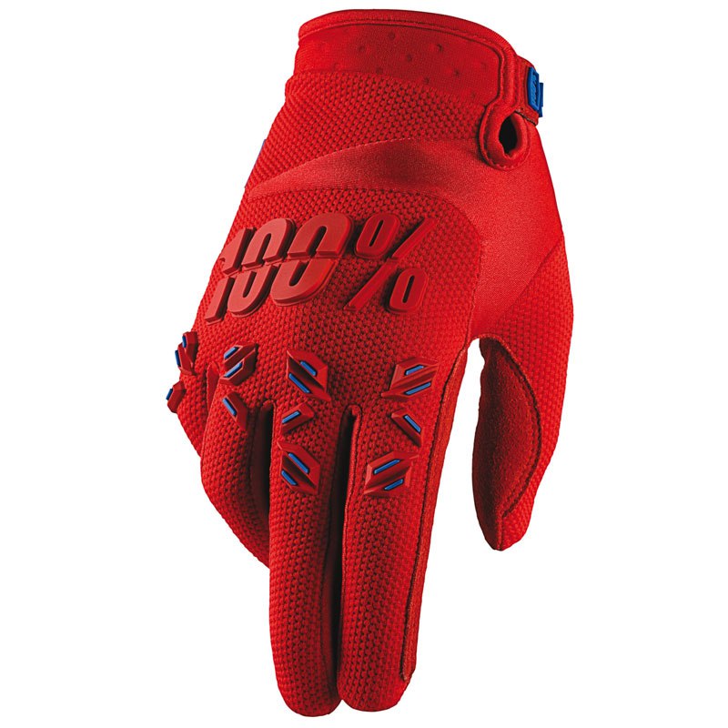 Gants Cross 100% Airmatic Youth- Fire Red