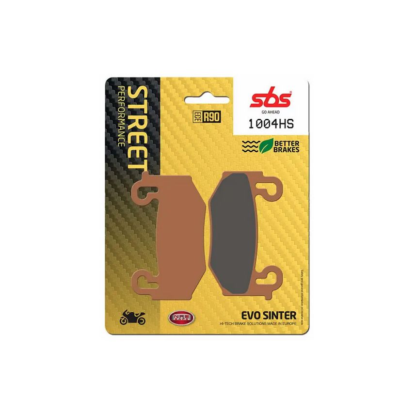 Plaquettes de freins SBS Sinter Métal Fritté avant